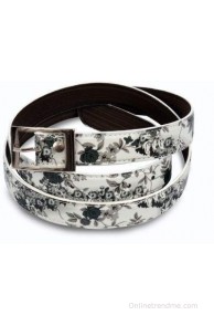 Victoria Secret India Women Casual, Party White Artificial Leather Belt(White)